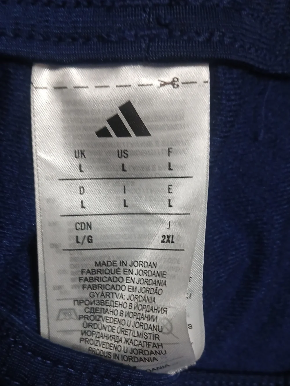 adidas Royal Blue Performance Track Pants